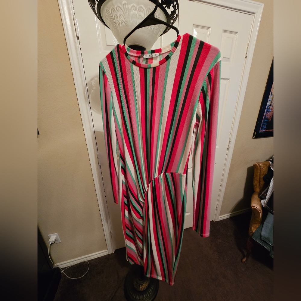 Zara mulitcpred dress Xl